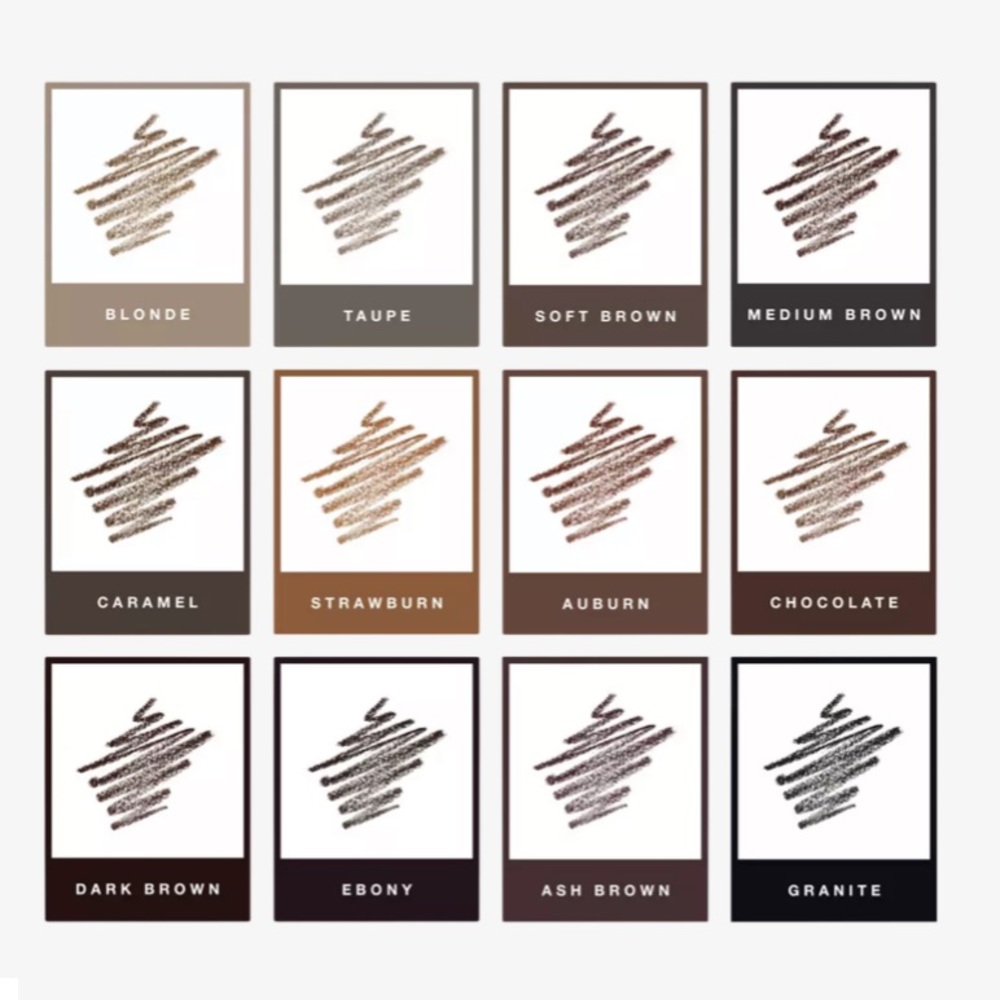 ANASTASIA Brow Wiz Skinny Detail Pencil With Spoolie Dark Brown Travel Size NIB - Picture 8 of 13